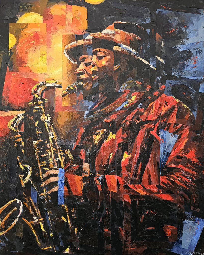 Soul Cover — pintura de Rui Carruço, coleção Música e Dança