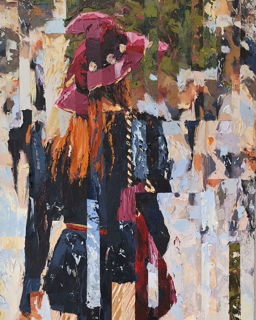 Coleção Elegância — pintura de Rui Carruço