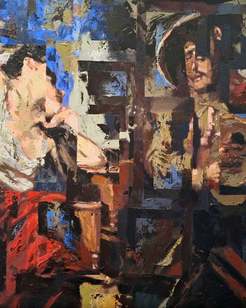 Coleção Homenagens — pintura de Rui Carruço