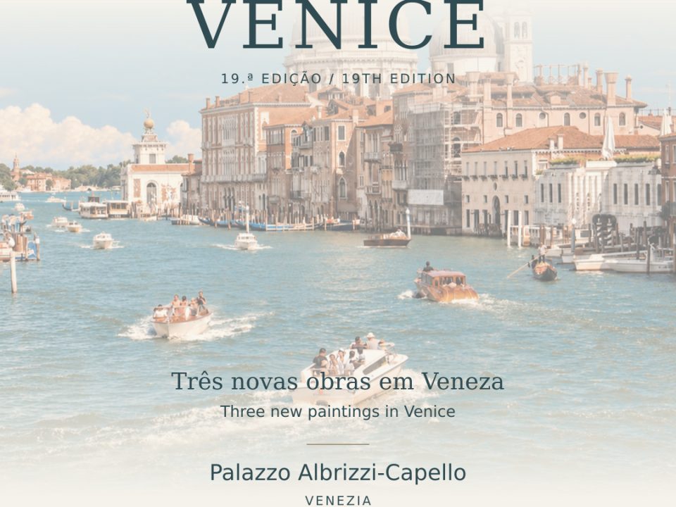 Convite: Rui Carruço em CONTEMPORARY VENICE — Palazzo Albrizzi-Capello